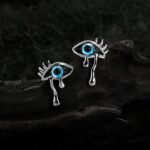 eye earrings